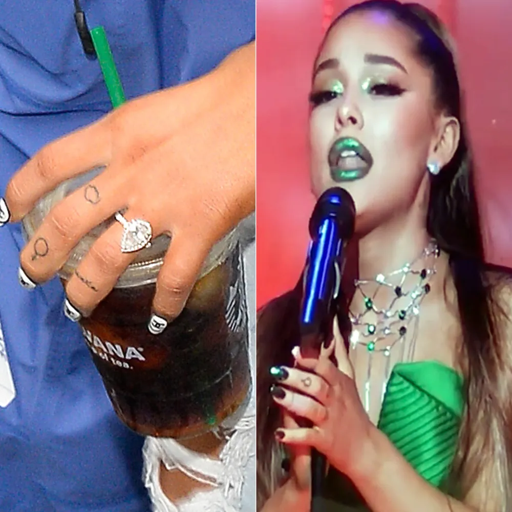 Ariana Grande Pete Davidson Tattoo Band-Aid