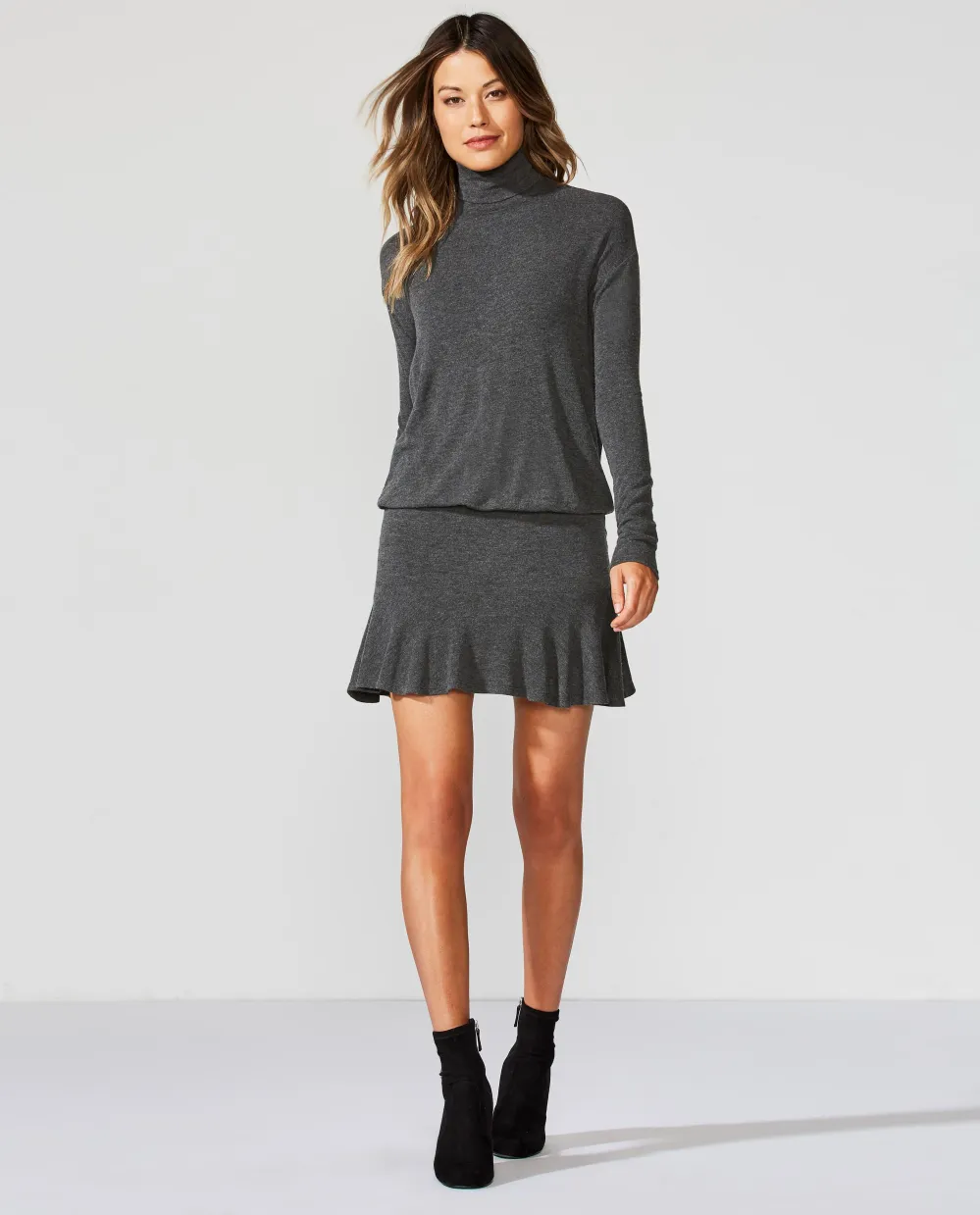 Bailey 44 Anastasia Ruffle-Hem Sweaterdress