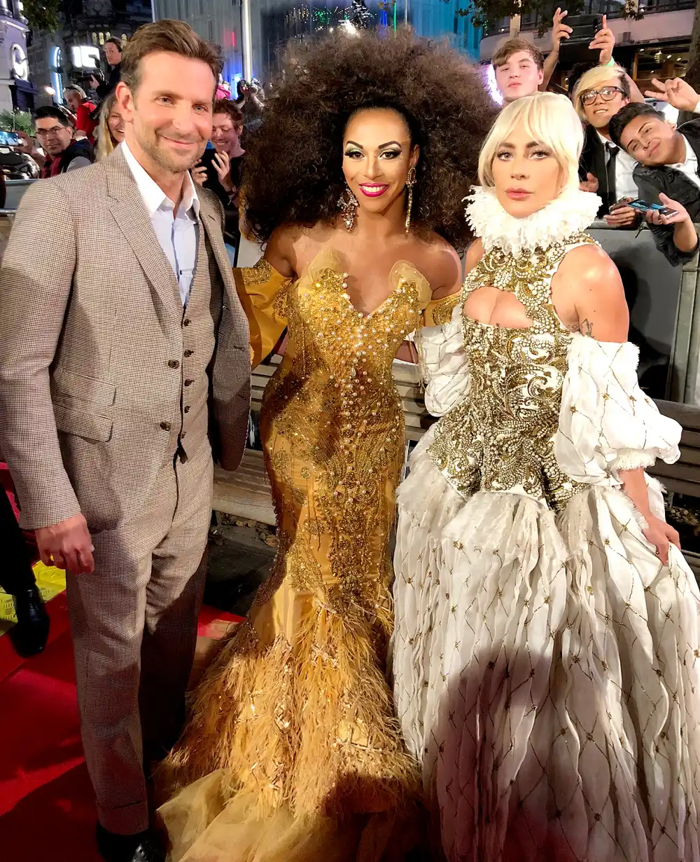 Lady Gaga and Bradley Cooper