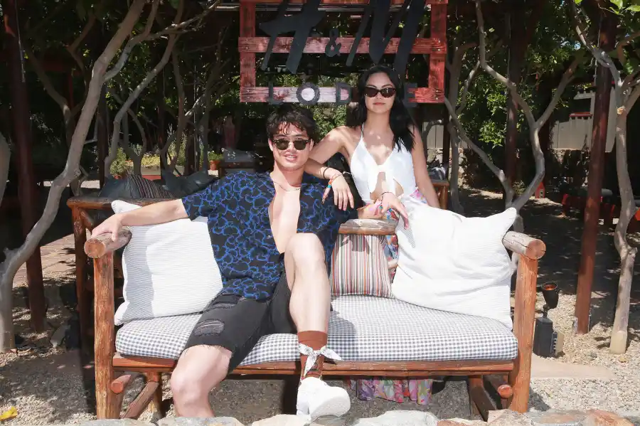 Camila Mendes and Charles Melton