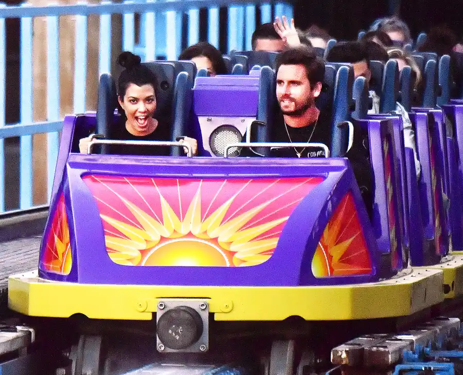 Celebrity Exes Reunited Kourtney Kardashian Scott Disick