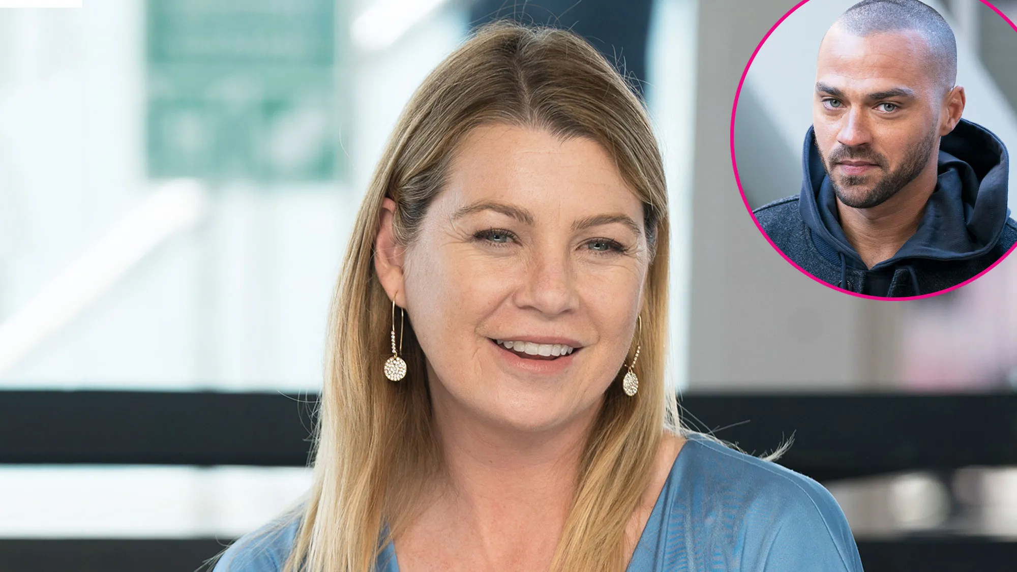 Ellen Pompeo and Jesse Williams