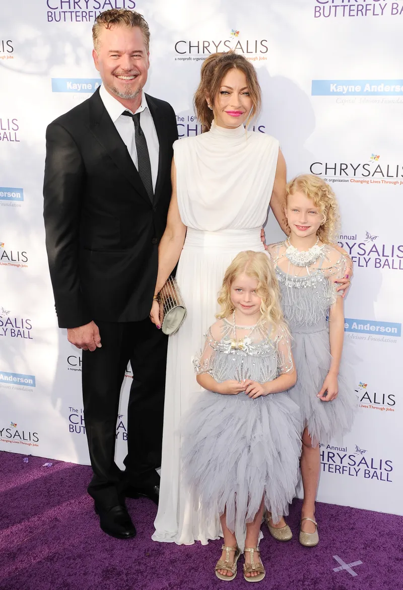 Eric Dane and Rebecca Gayheart coparenting