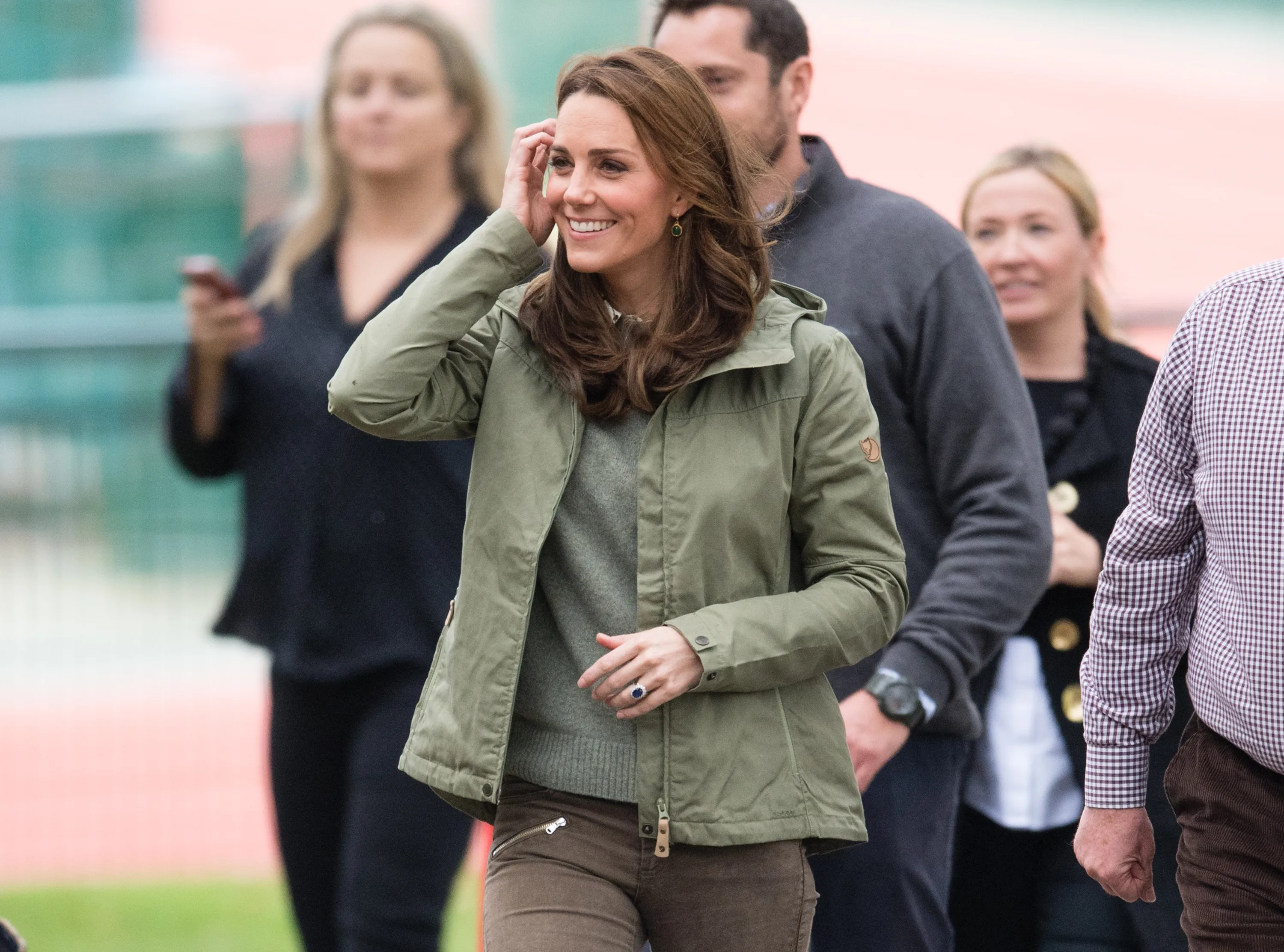 The Duchess Of Cambridge Visits Sayers Croft Forest School