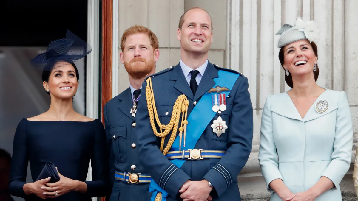 Members Of The Royal Family Attend Events To Mark The Centenary Of The RAF