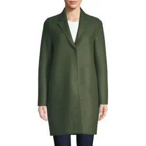 Harris Wharf London Virgin Wool Cocoon Coat