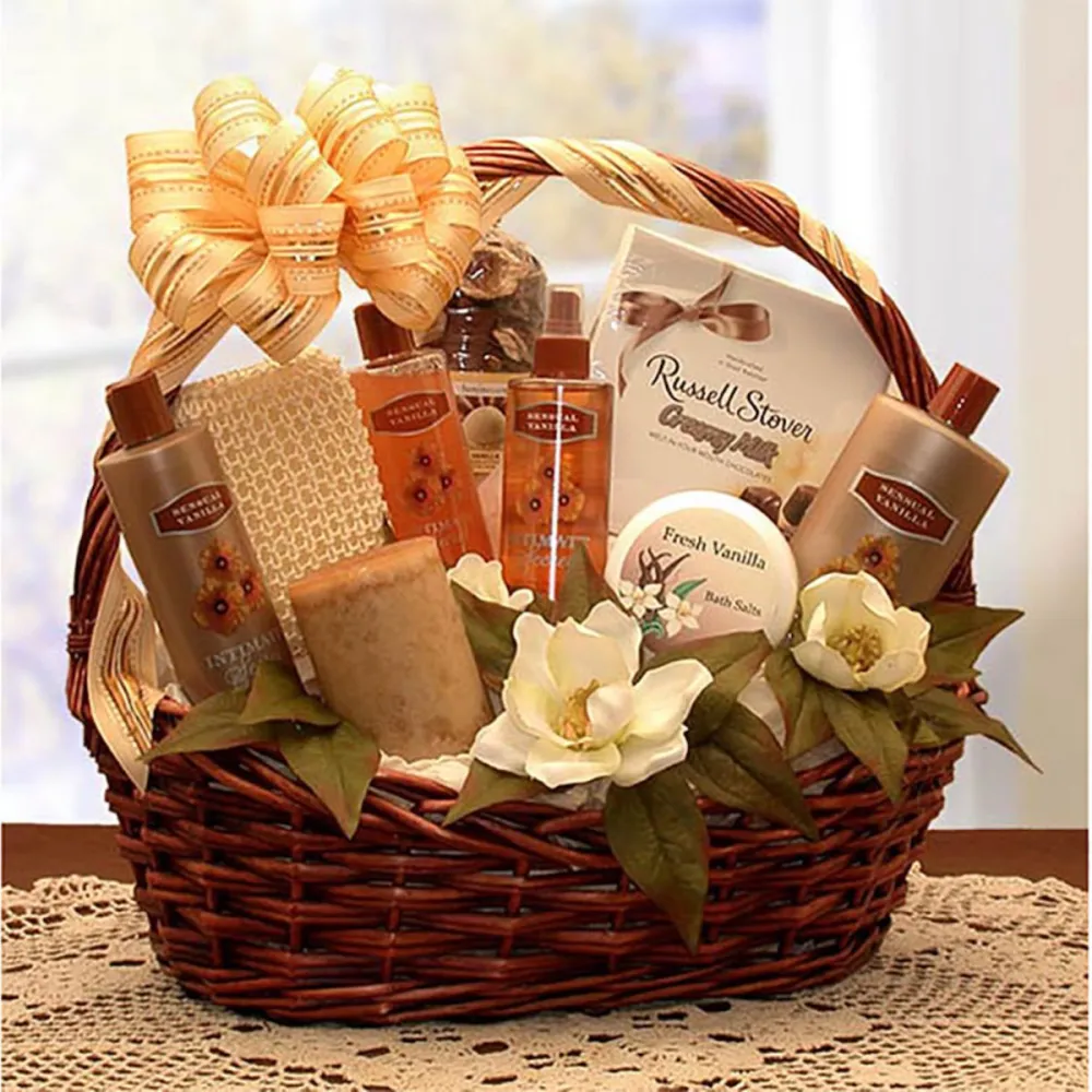 Hayneedle Essence of Luxury Bath Gift Basket