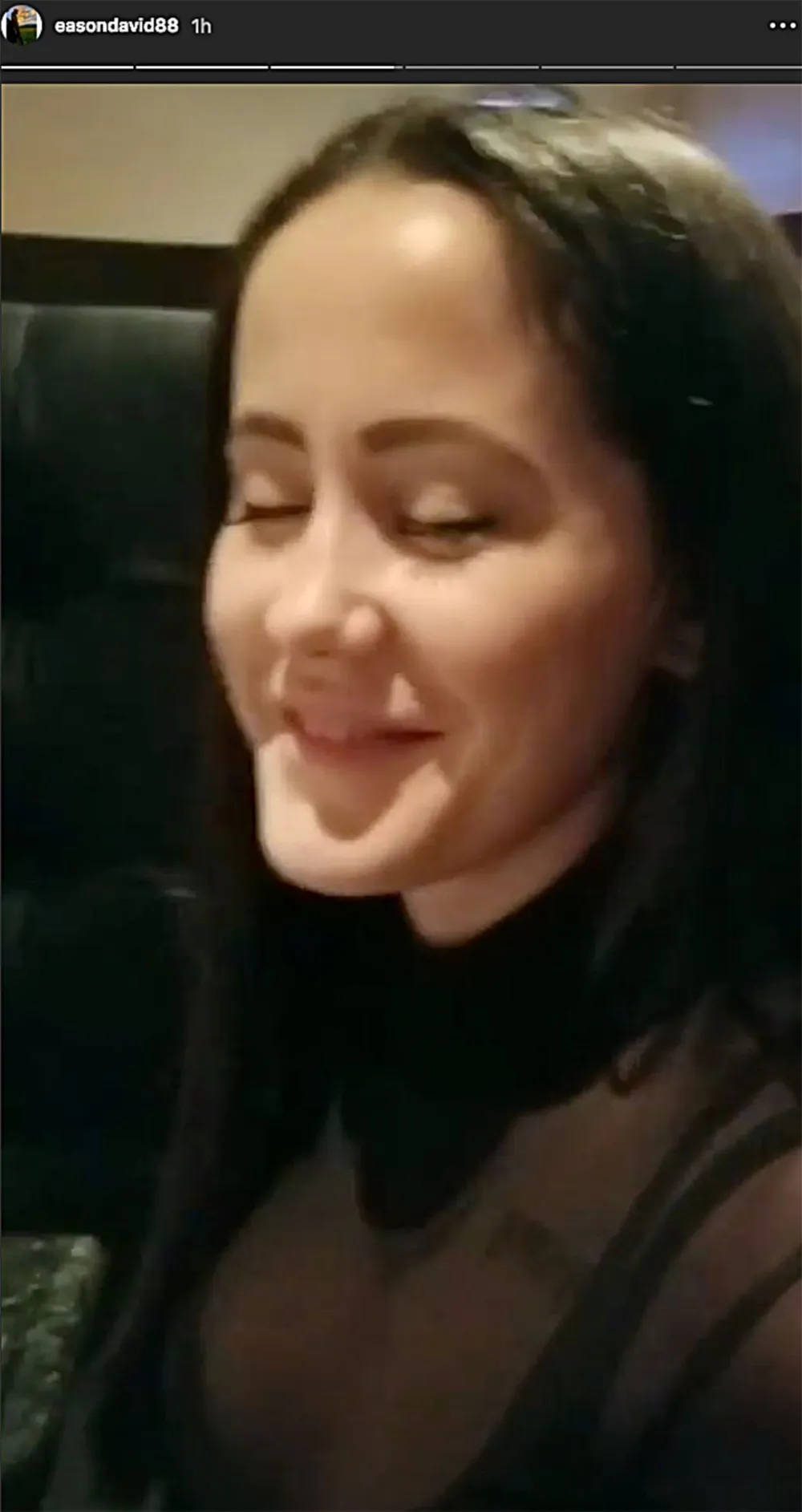 David Eason (L) and Jenelle Evans