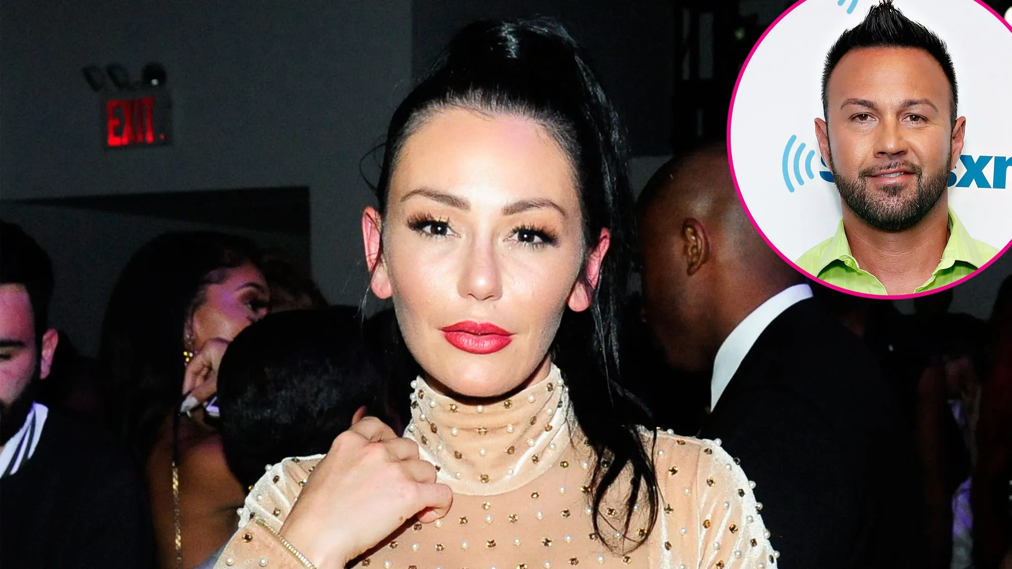 Jenni Farley and Roger Matthews