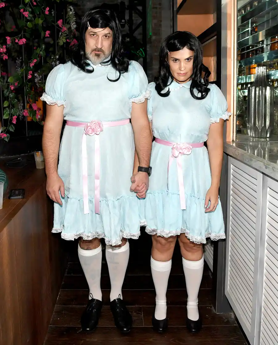 Joey-Fatone-and-Izabel-Araujo-halloween-2018