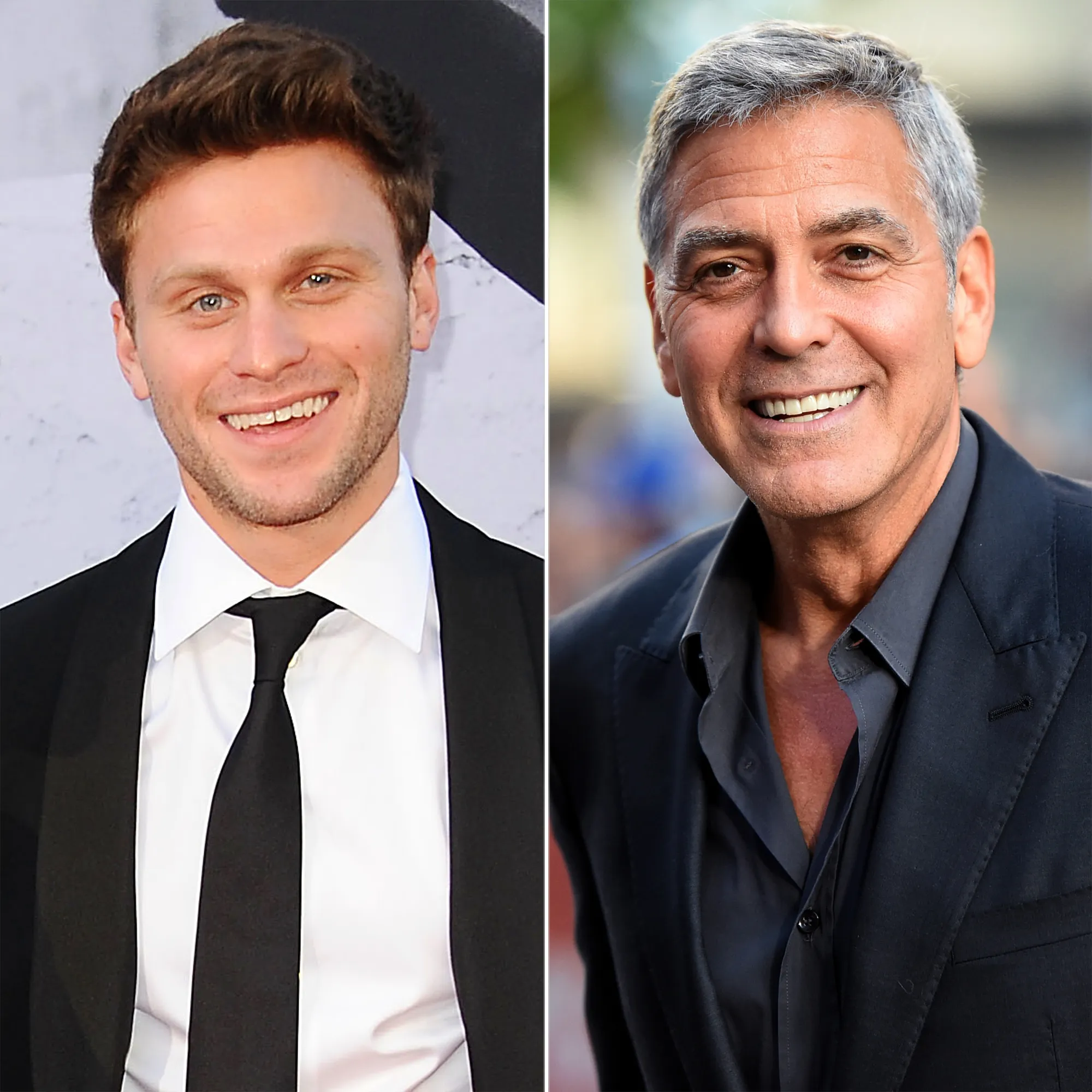 Jon Rudnitsky and George Clooney