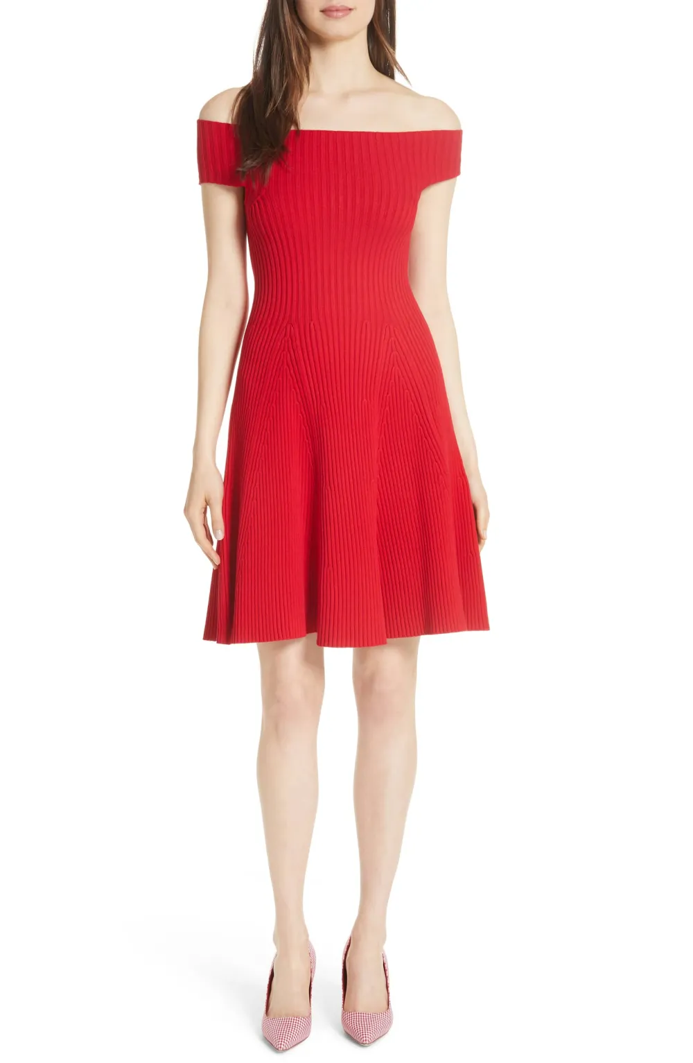Kate Spade New York Off-the-Shoulder Sweater Dress