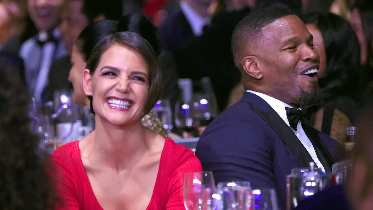 Katie Holmes, Jamie Foxx, Lumiere De Vie Hommes Launch Event, Superyacht Utopia IV