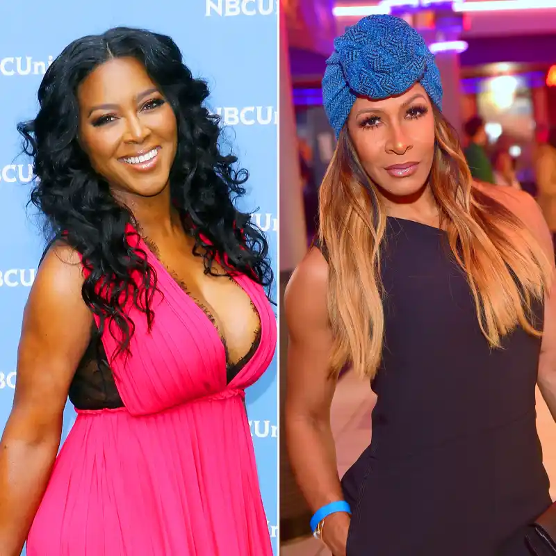Kenya Moore and Sheree Whitfield