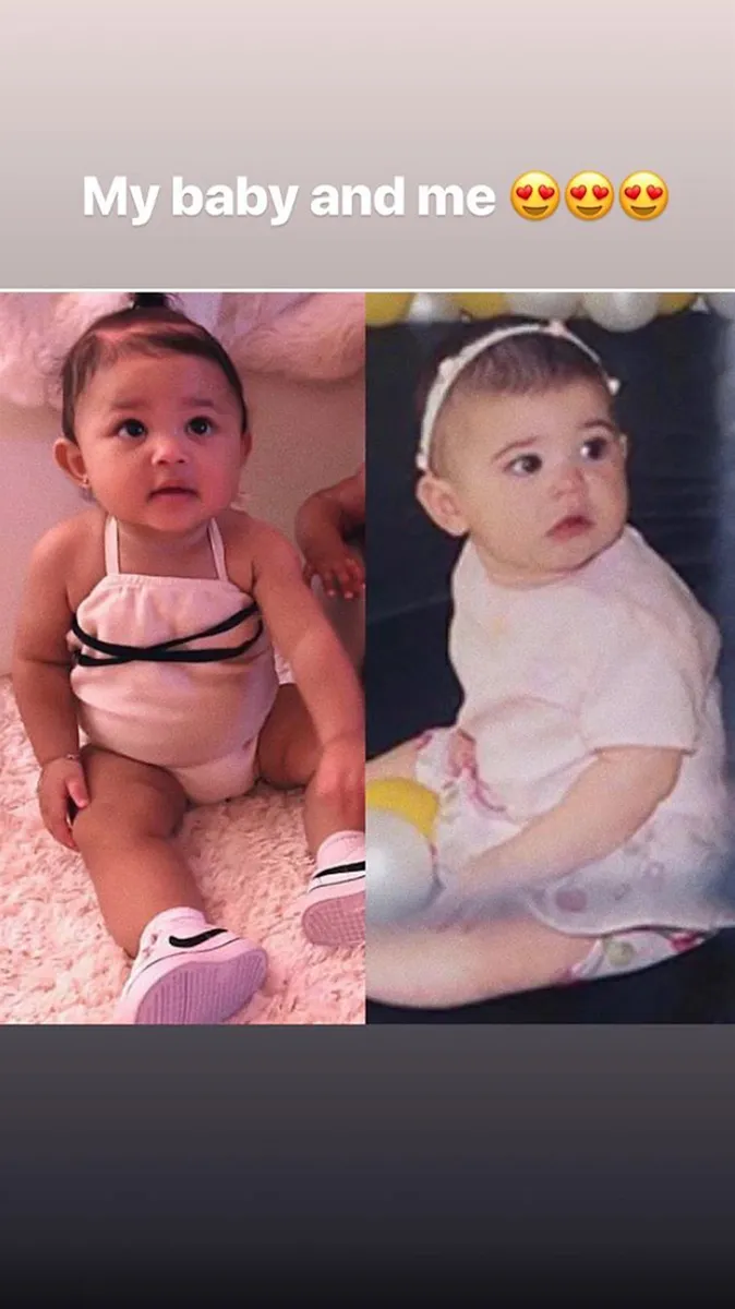 Kylie Jenner, Stormi, Baby Picture, Instagram