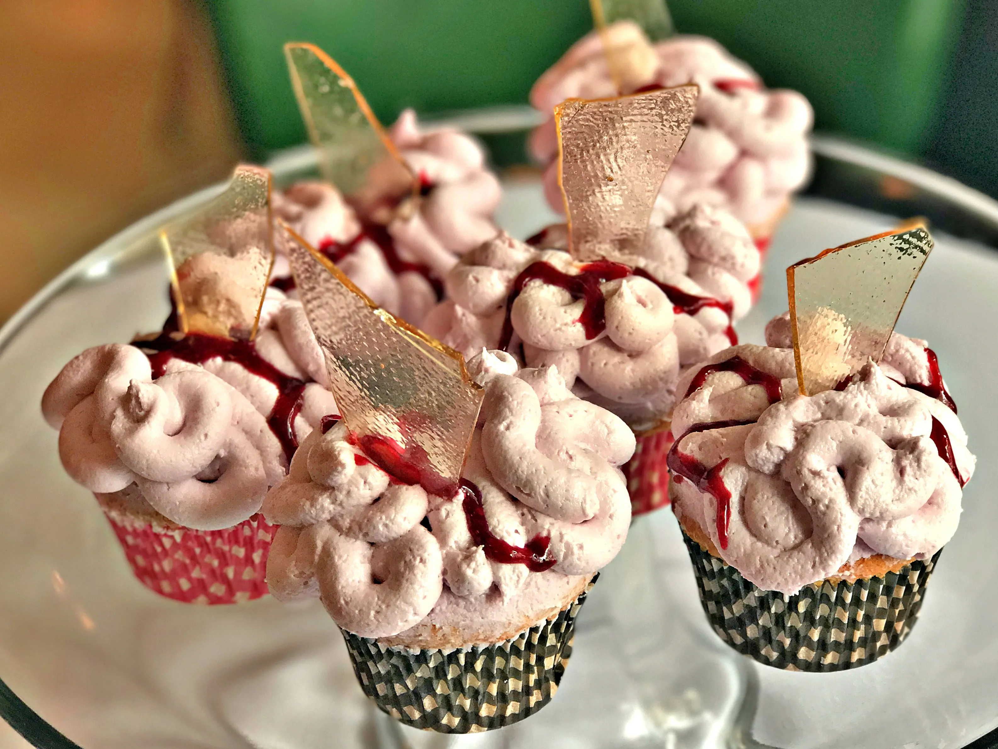 Spooky Brain Cupcakes Little Dom’s