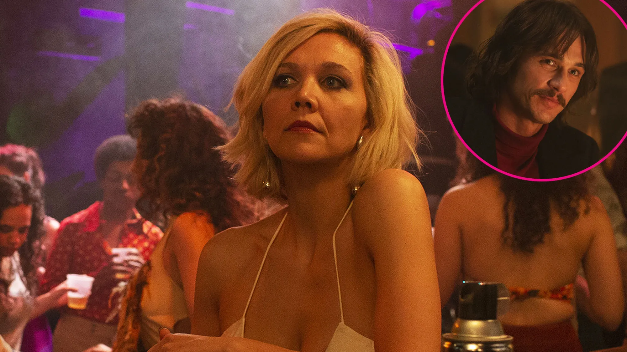 Maggie Gyllenhaal and James Franco