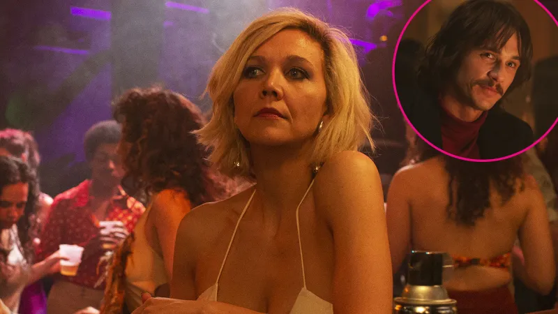 Maggie Gyllenhaal and James Franco