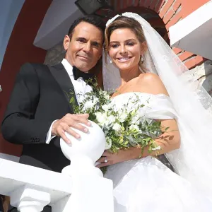 Maria Menounos, Keven Undergaro, Wedding
