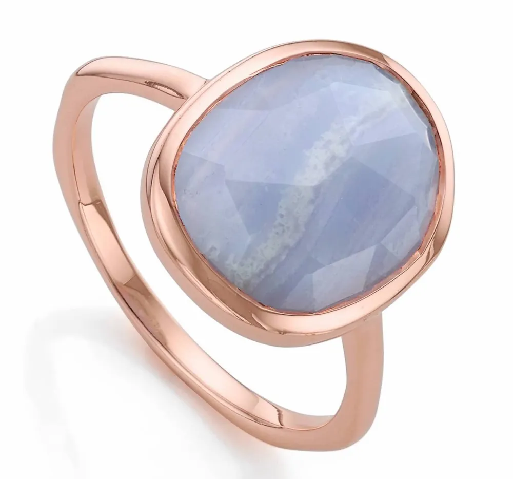 Monica Vinader 'Siren' Medium Semiprecious Stone Stacking Ring
