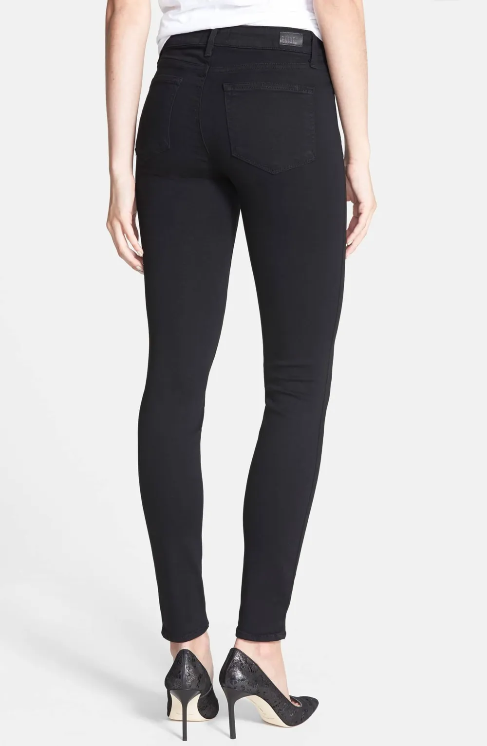 Paige Transcend Hoxton High Waist Ultra Skinny Stretch Jeans