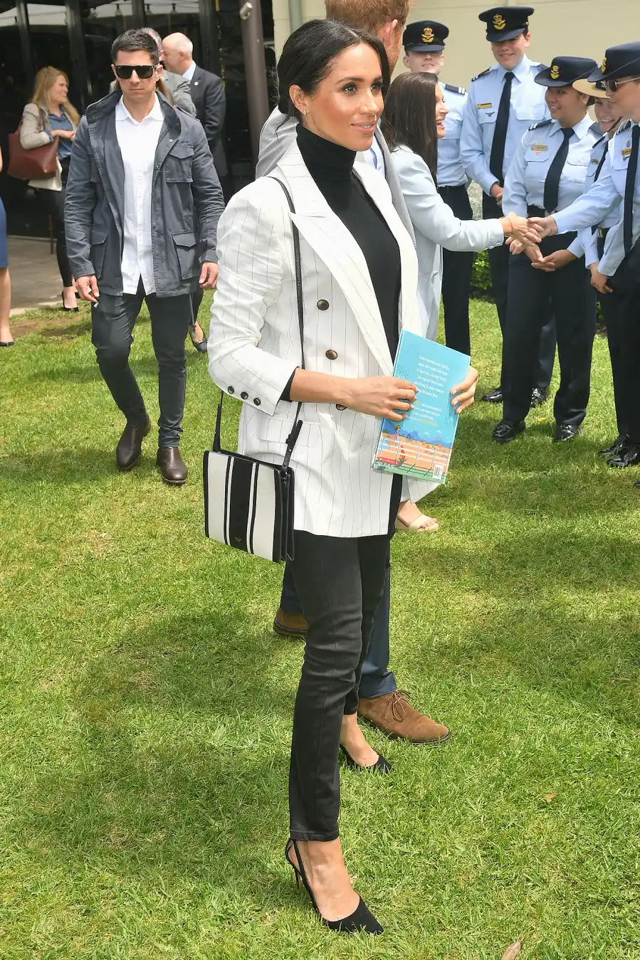 Prince Harry, Duchess Meghan Markle, Royal Tour, Australia, Maternity Style, Fashion