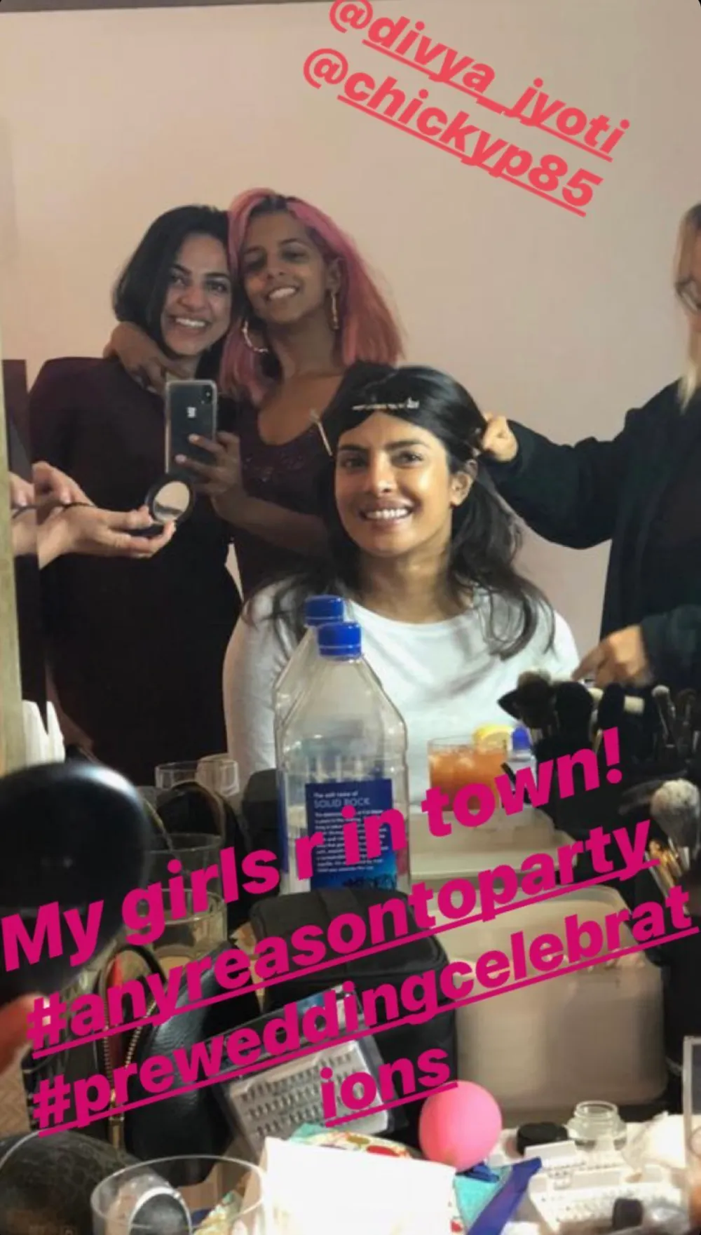 Priyanka Chopra prepares for her bridal shower