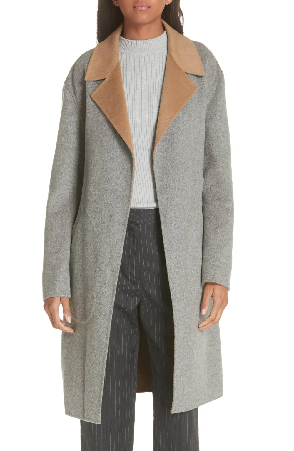 Rag & Bone Sven Reversible Wool Blend Coat