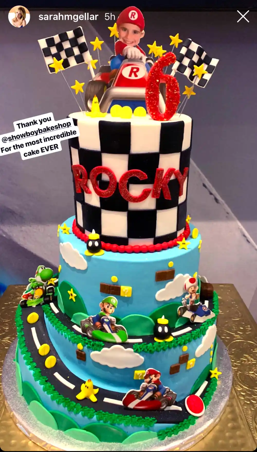 Sarah Michelle Gellar's son celebrates his sixth birthday.