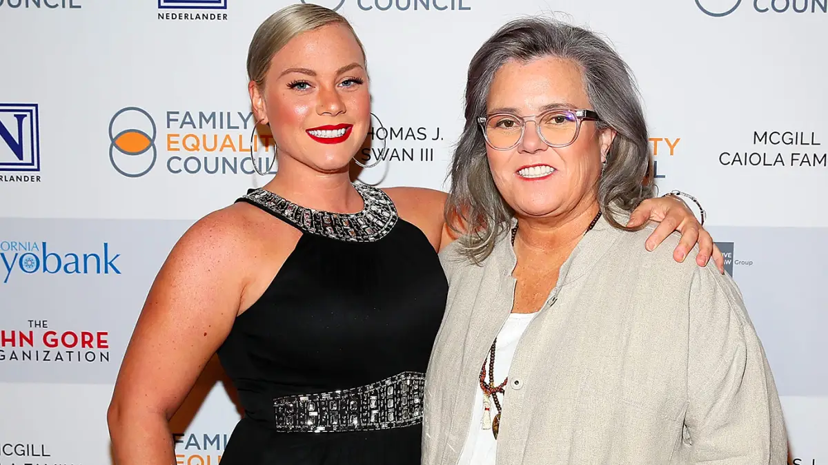 Elizabeth Rooney and Rosie O'Donnell
