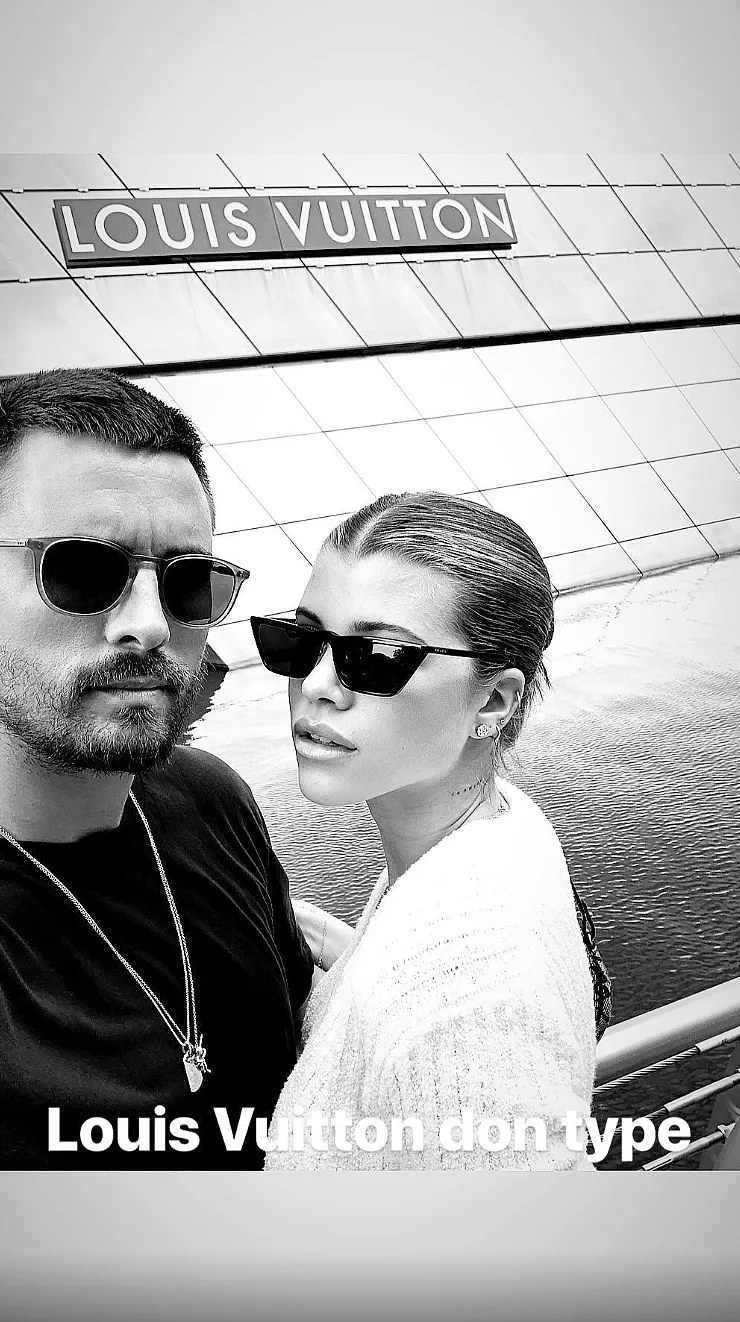 Scott Disick, Kourtney Kardashian, Vacation, Sofia Richie, Instagram