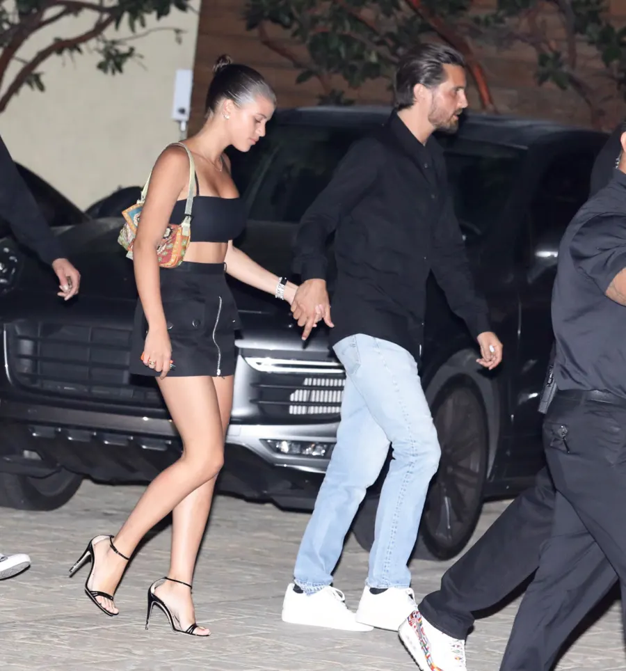 Scott Disick and Sofia Richie