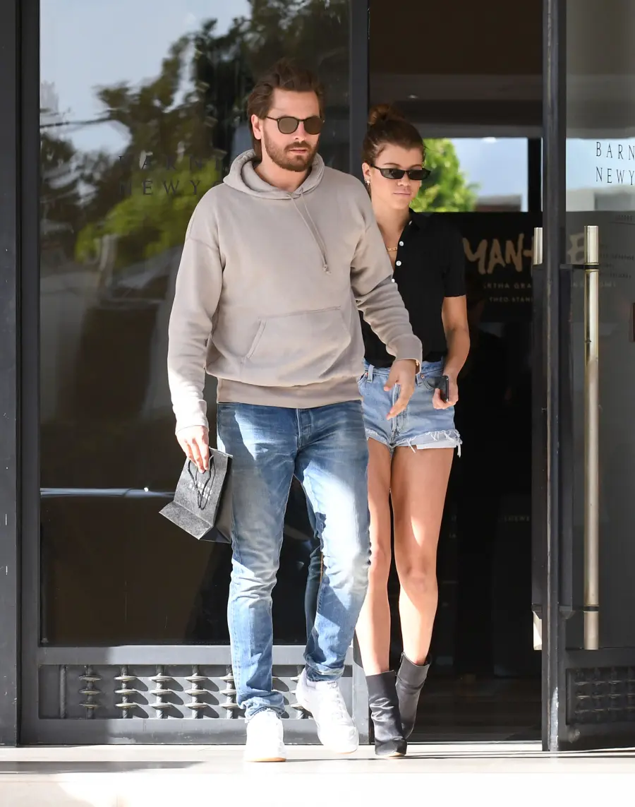 Scott Disick and Sofia Richie