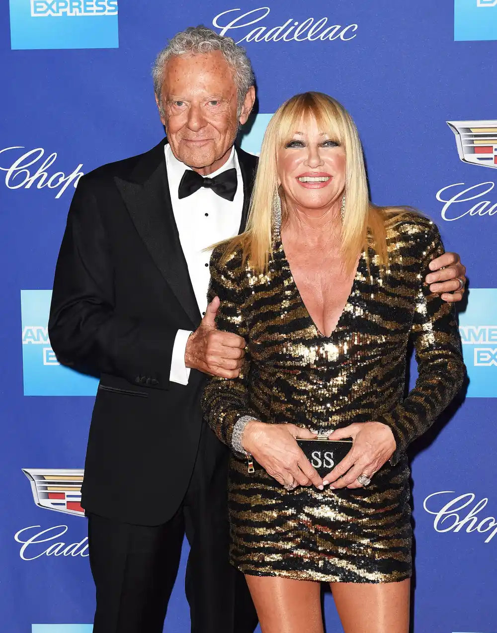 Suzanne Somers and husband Alan Hamel