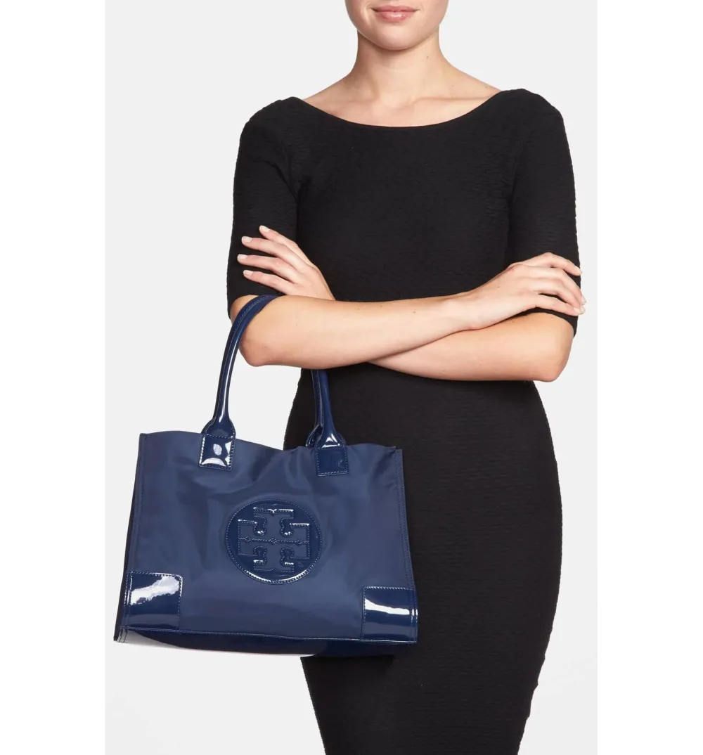Tory Burch 'Mini Ella' Nylon Tote