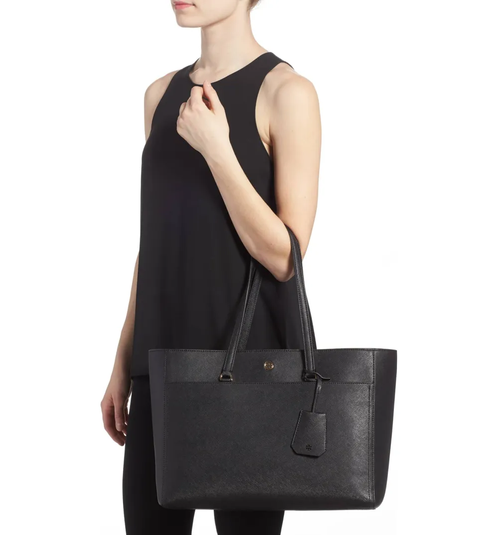 Tory Burch Robinson Leather Tote