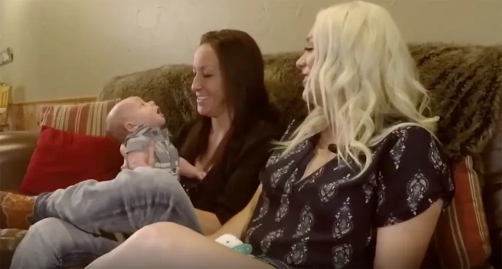 Two Women Carry the Same Baby