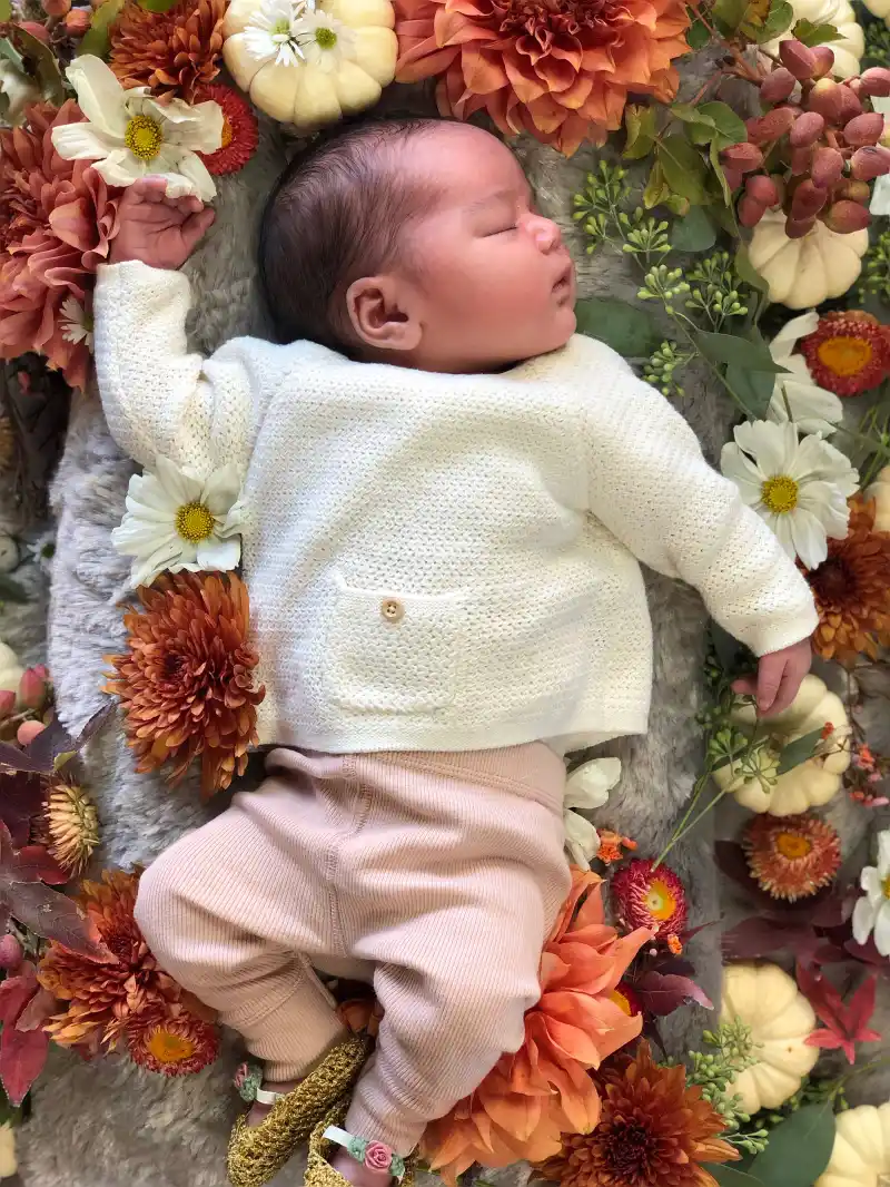 Amber Stevens West's baby