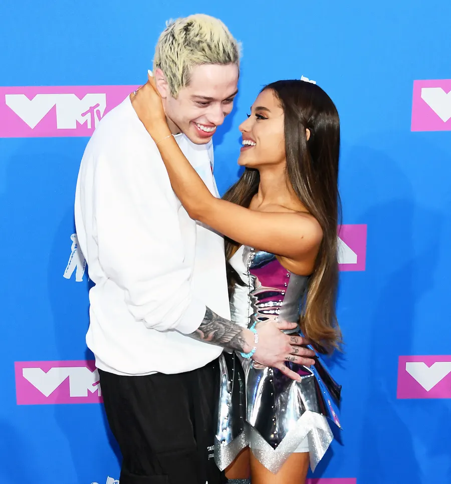 Ariana Grande Pete Davidson Red Carpet Debut