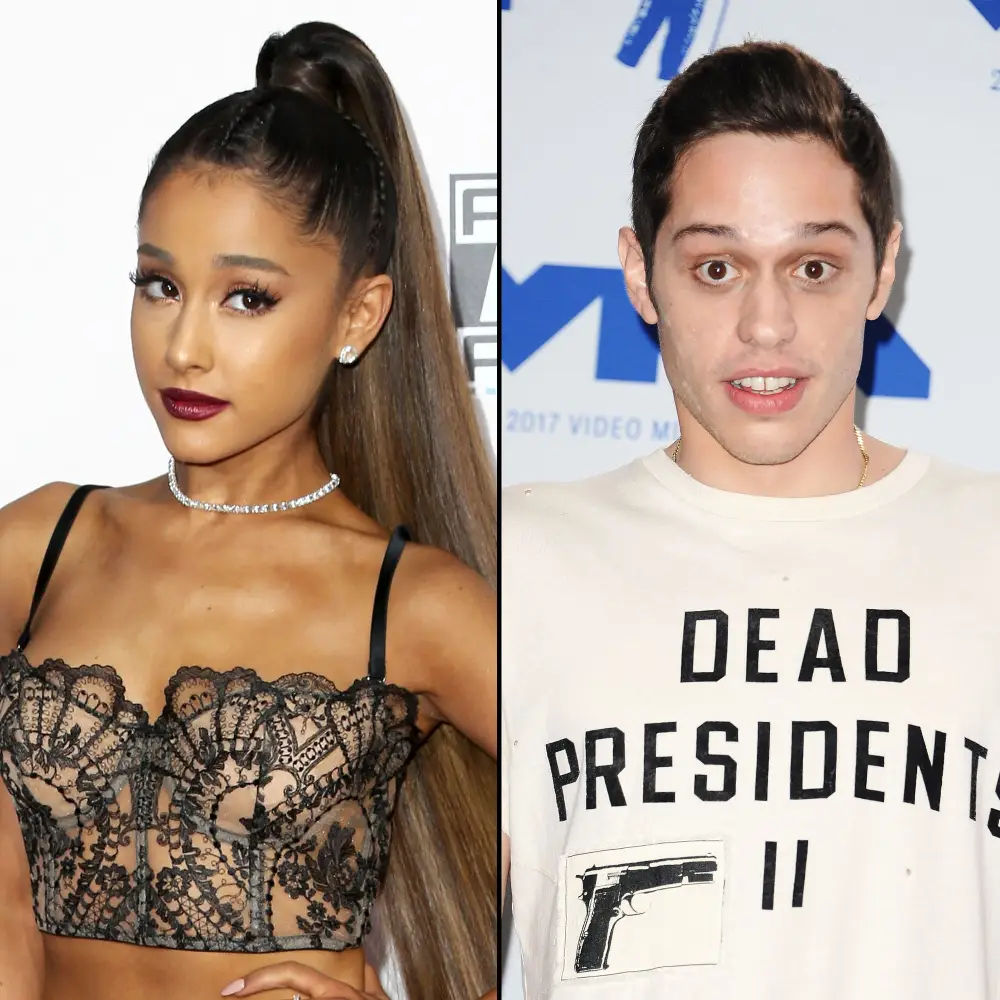 Ariana Grande and Pete Davidson
