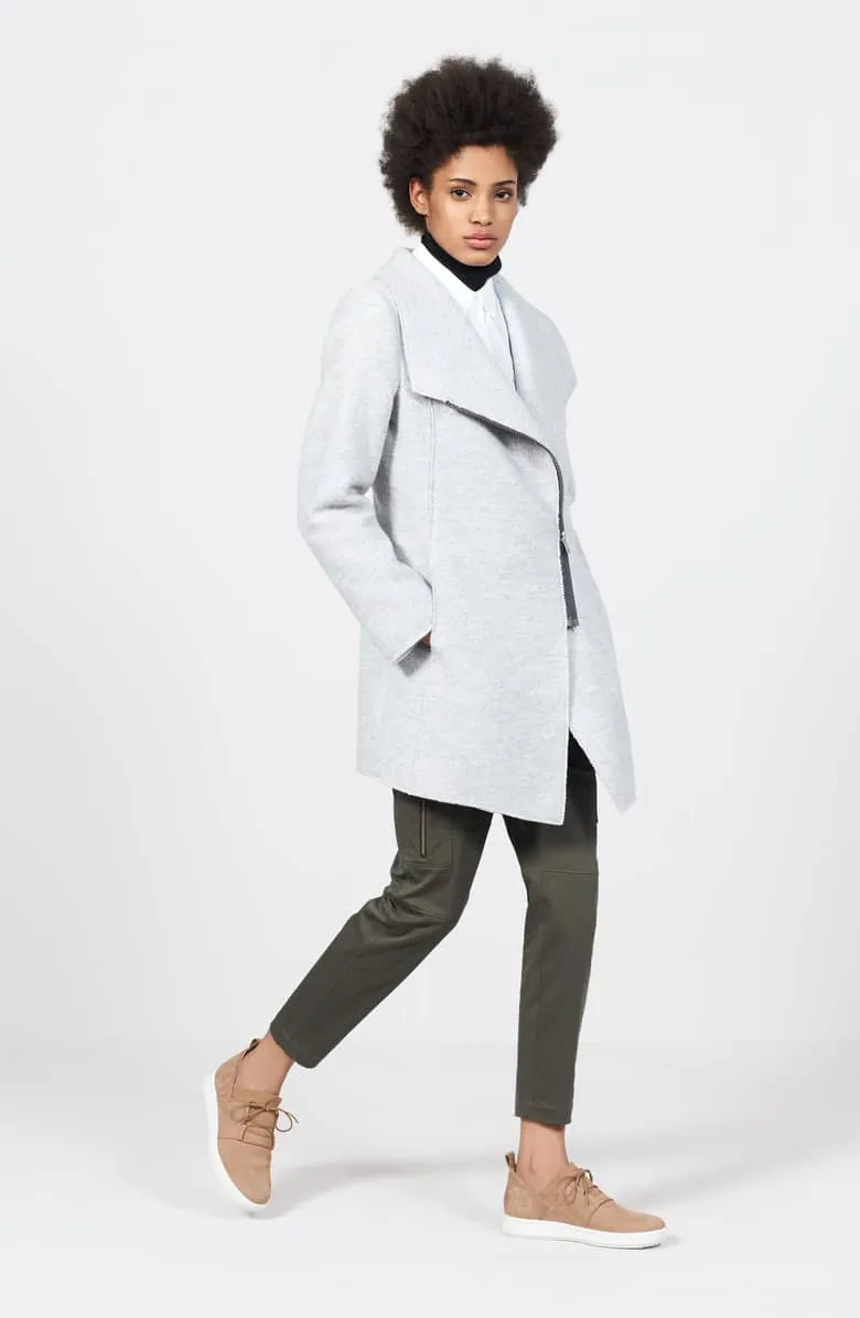 asymmetrical coat