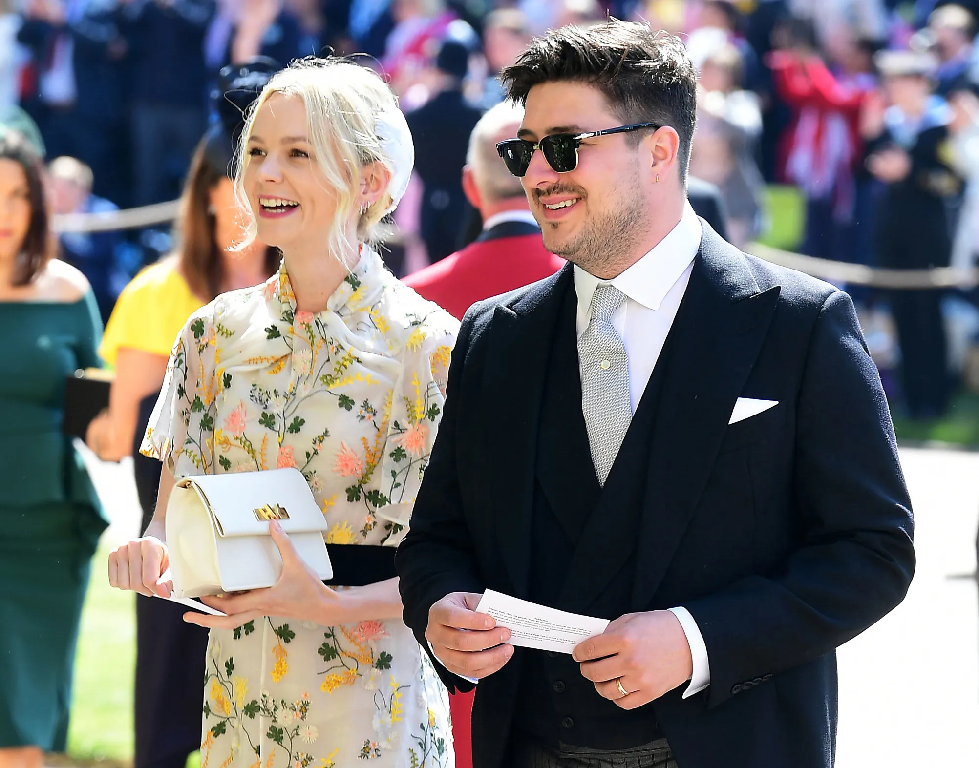 Carey Mulligan Marcus Mumford Royal Wedding Tweets