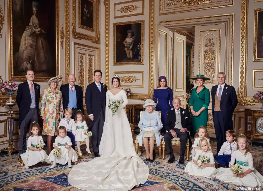 Princess Eugenie and Jack Brooksbank's official wedding portraits