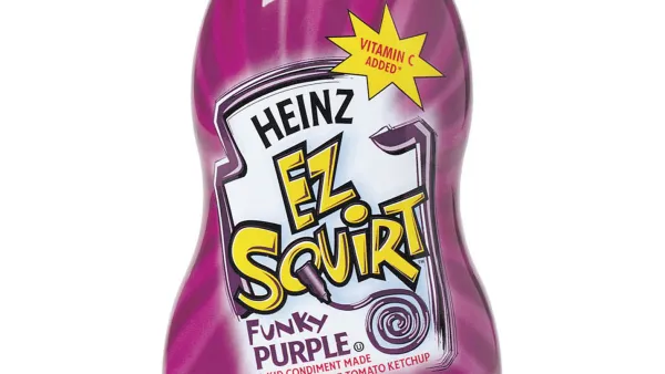 purple ketchup