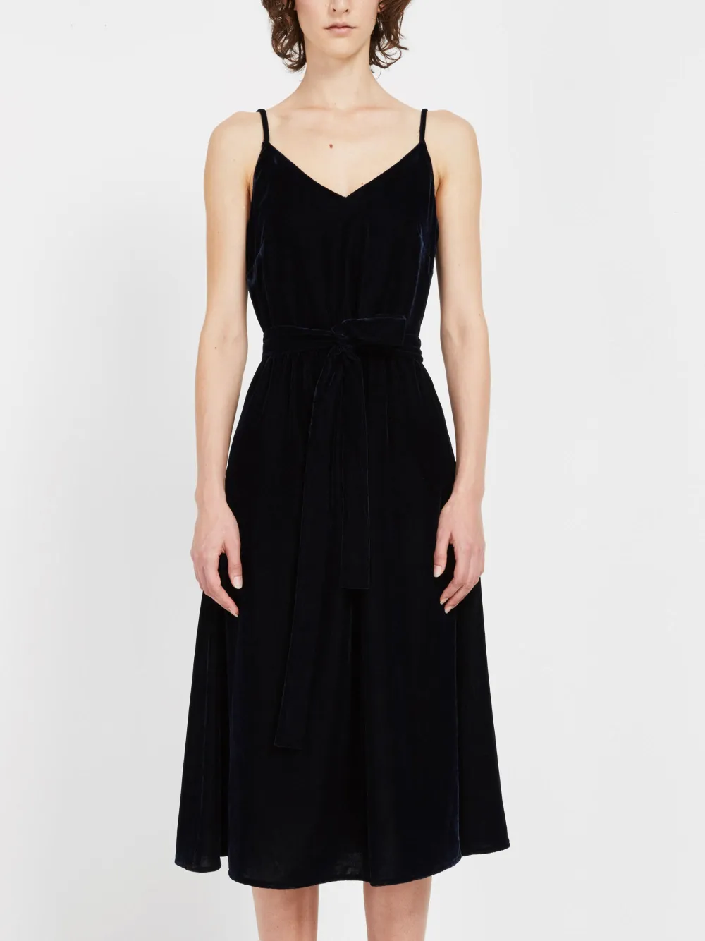 frank and oak velvet dress
