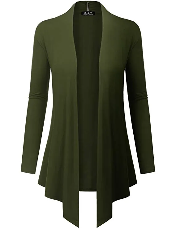 green cardigan
