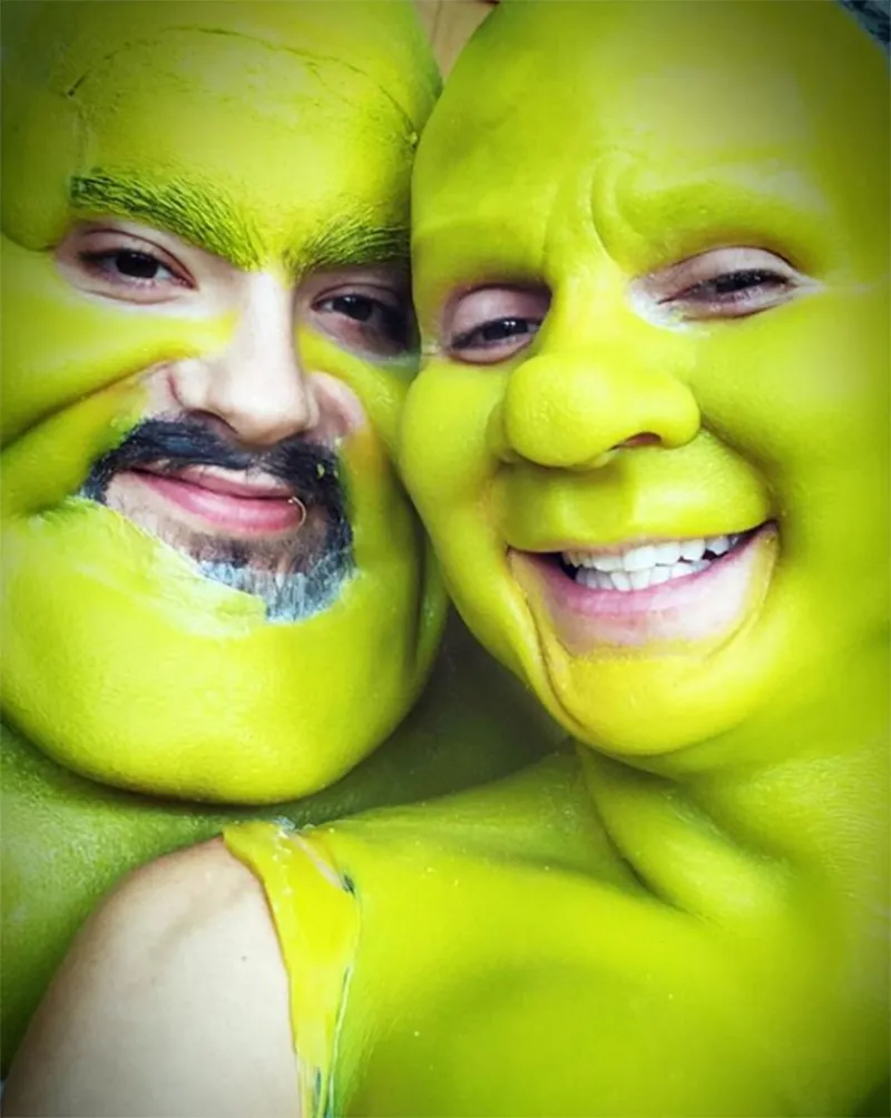 Heidi Klum halloween costume, 2018.