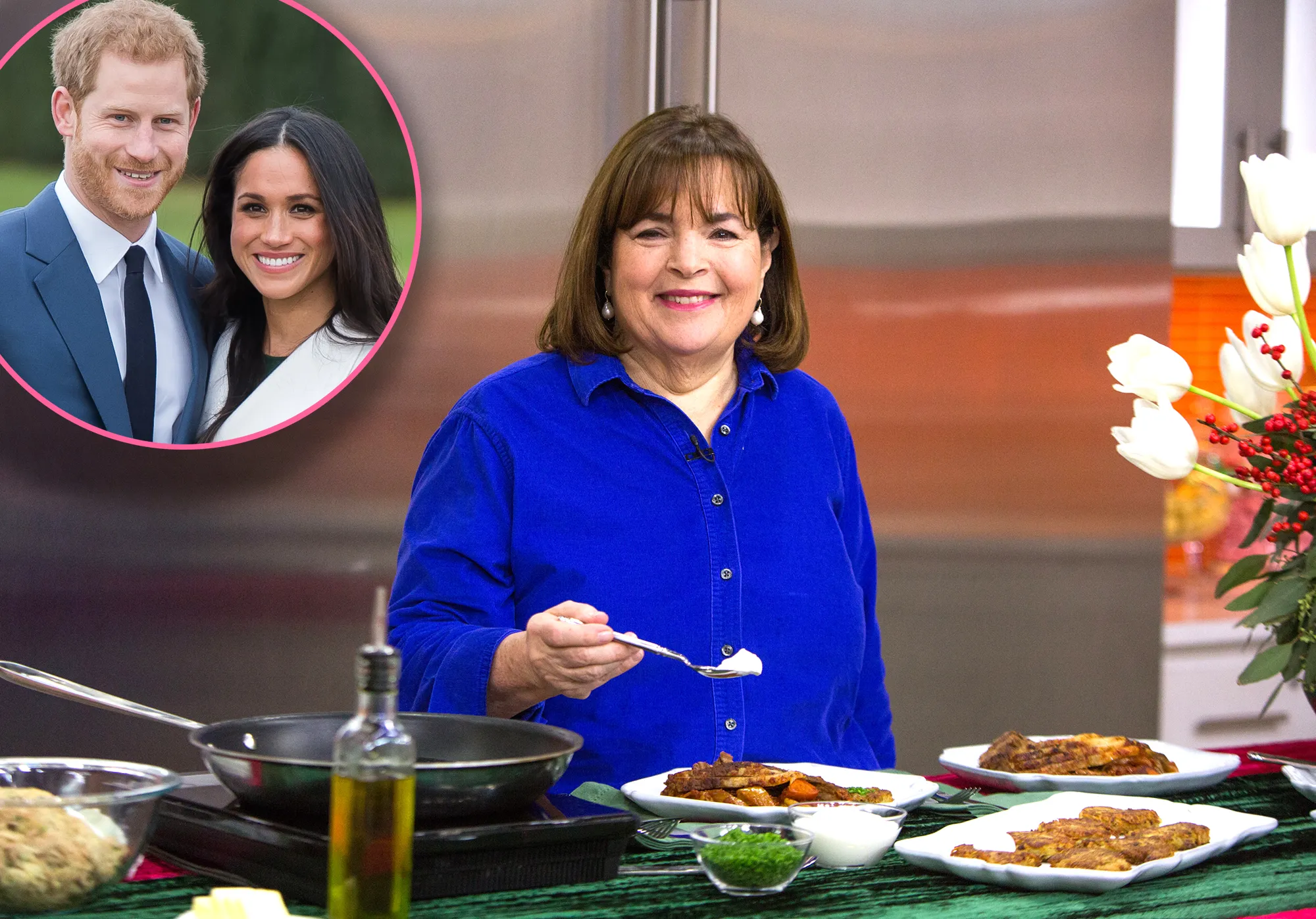 Ina Garten, Prince Harry and Meghan Markle