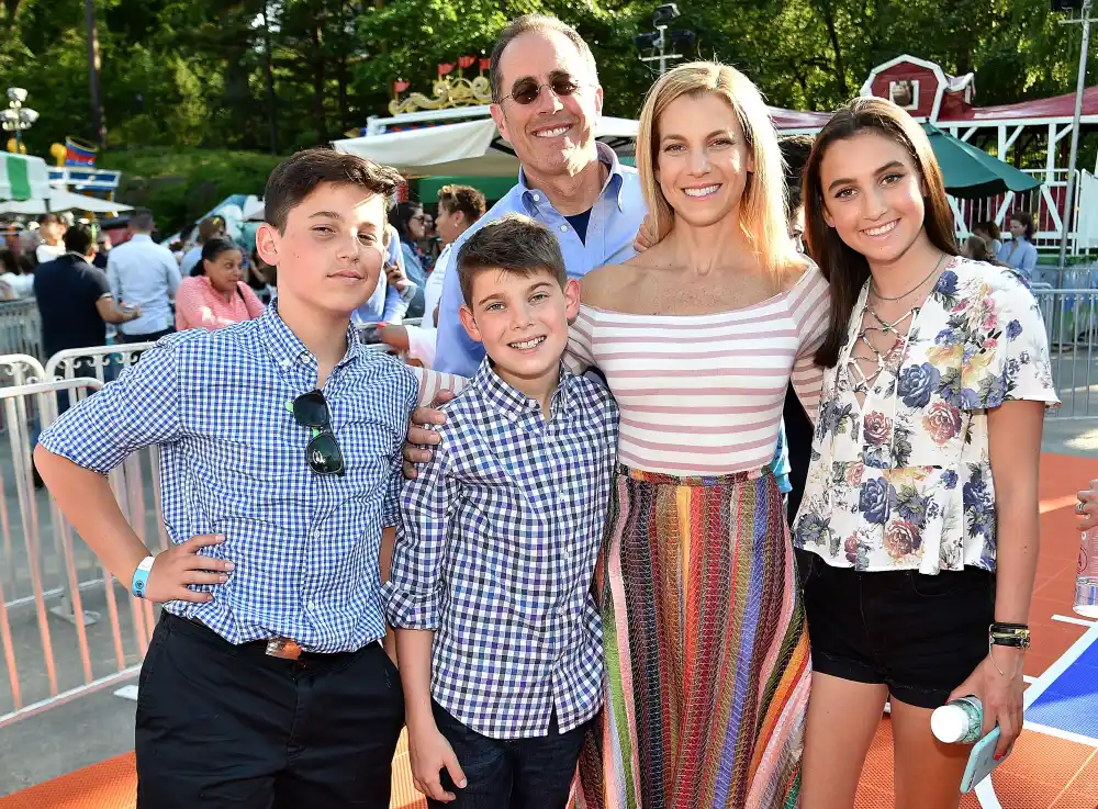 Jerry Seinfeld Jessica Seinfeld Family