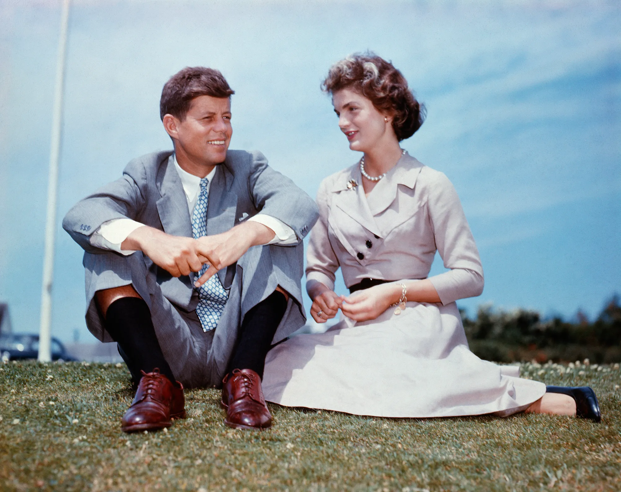 John F. Kennedy and Jacqueline Kennedy